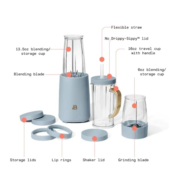 Drew Barrymore 5-Speed 1000W Electric Juice Extractor
