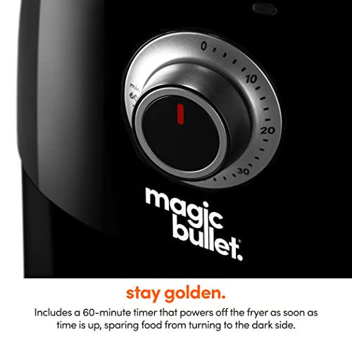 Magic Bullet Air Fryer, 2.5 Quart, Black