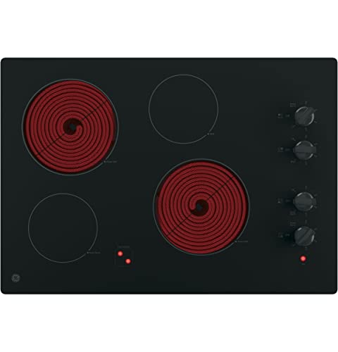 GE Smoothtop Electric Cooktop with 4 Elements