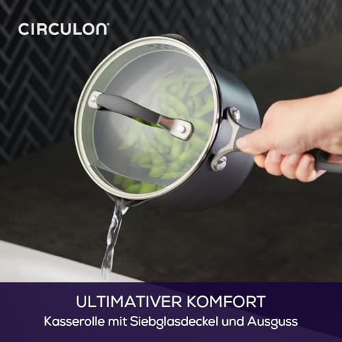 Circulon A1 2-Quart Induction Saucepan with Lid