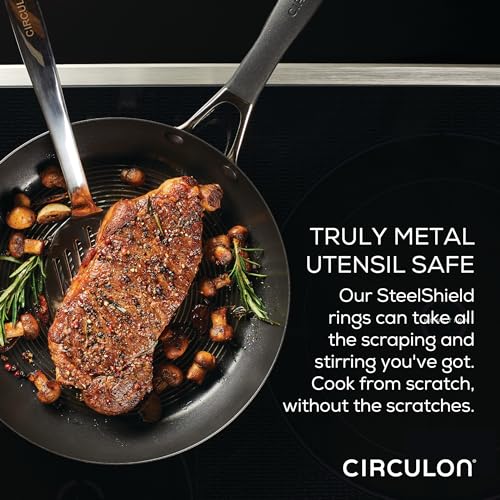 Circulon Induction Frying Pan, 10.25 Inch Stainless Steel