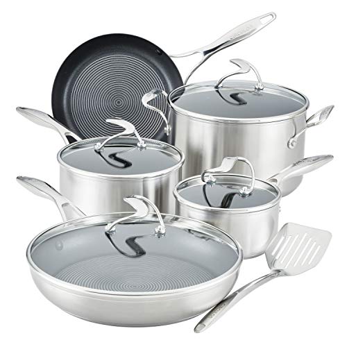 Circulon Stainless Steel Cookware Set with Nonstick Tech