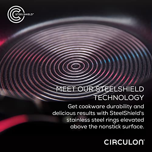 Circulon Stainless Steel Cookware Set with Nonstick Tech