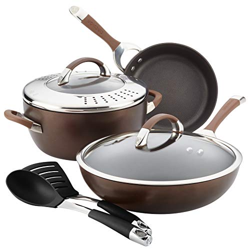 Circulon Symmetry 7-Piece Nonstick Cookware Set
