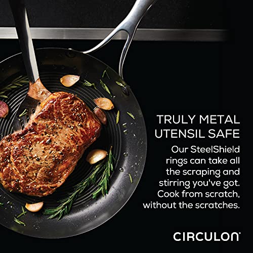 Circulon Stainless Steel Cookware Set with Nonstick Tech