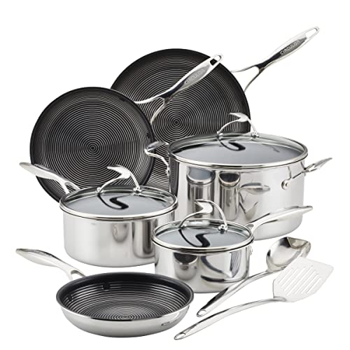 Circulon Clad 11-Piece Stainless Steel Cookware Set