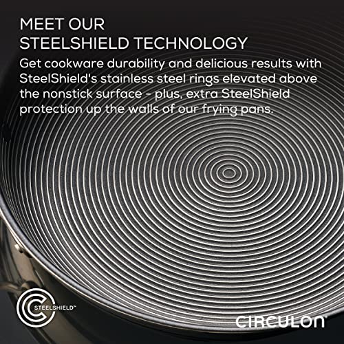 Circulon Clad 11-Piece Stainless Steel Cookware Set