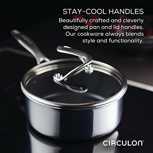 Circulon Clad 11-Piece Stainless Steel Cookware Set
