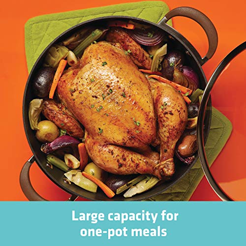 7-Quart Nonstick Casserole Dish with Lid