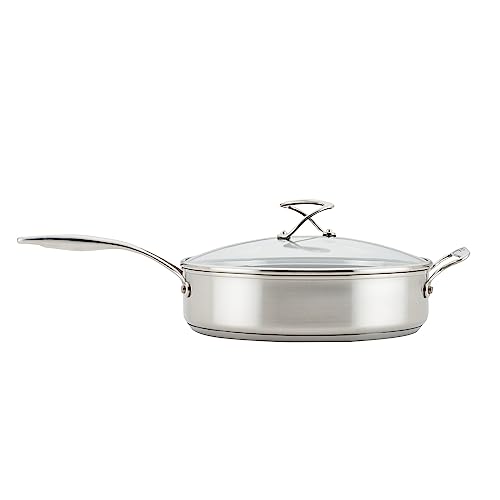 Circulon 5 Quart Stainless Steel Sauté Pan with Lid