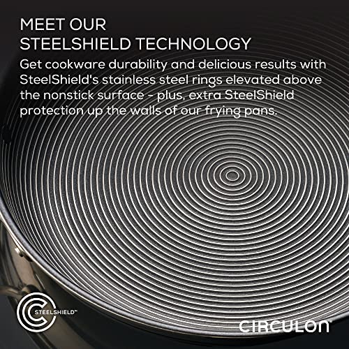Circulon Clad Stainless Steel Chef Pan Set