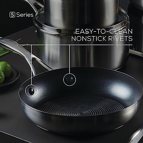Circulon 5 Quart Stainless Steel Sauté Pan with Lid