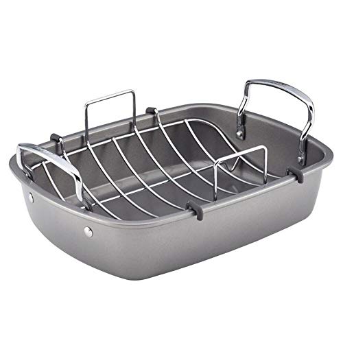 Circulon 17" Nonstick Roasting Pan with Rack