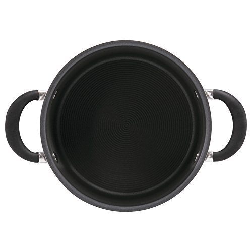 Circulon Momentum 3-Quart Stainless Steel Saucepan with Steamer