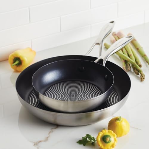 Circulon Stainless Steel Nonstick Frying Pan Set