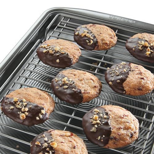 Circulon Gray Baking Sheet and Cooling Rack Set