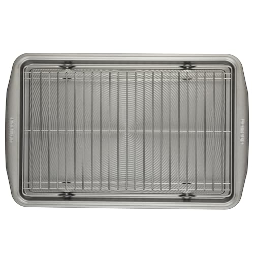Circulon Gray Baking Sheet and Cooling Rack Set