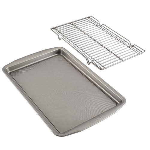 Circulon Gray Baking Sheet and Cooling Rack Set