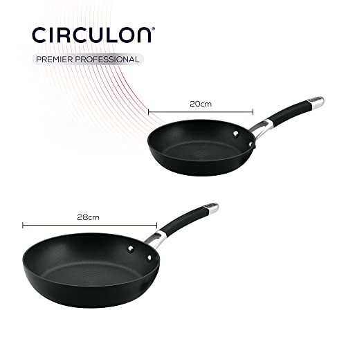 Circulon Premier Professional Anodised Frying Pan Set