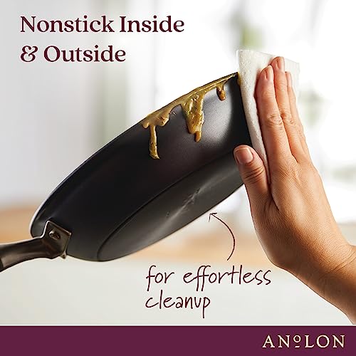 Anolon Advanced Nonstick Skillets 2-Piece Set