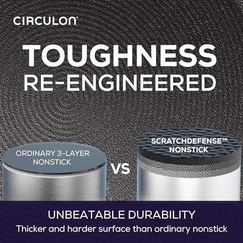 32cm Circulon Scratch Defense Non-Stick Induction Wok
