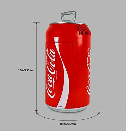 Coca-Cola Portable Mini Fridge, 8 Can Capacity
