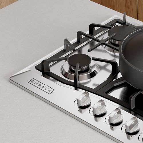 Empava Stainless Steel Gas Cooktop with 5 Burners