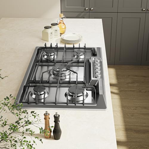 Empava 36" Gas Stove Cooktop with 5 Burner