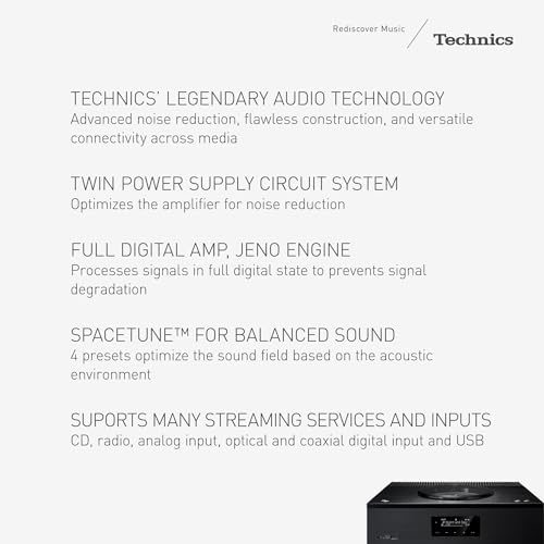 Technics SA-C100 Premium Network CD Receiver