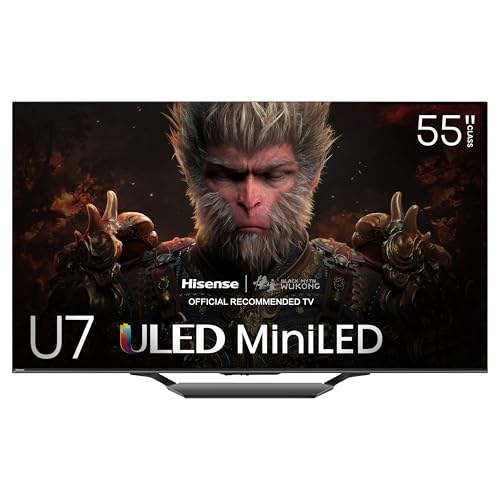 Hisense 55-Inch ULED 4K Smart TV, 2024