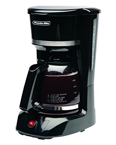 Proctor Silex 12-Cup Black Coffeemaker