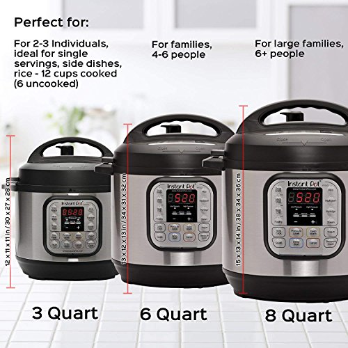 Mini Instant Pot Duo 7-in-1 Pressure Cooker Stainless Steel