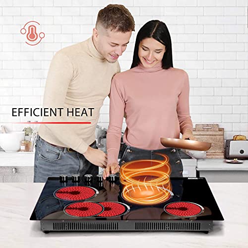 VIVOHOME 29" 4-Burner Electric Radiant Cooktop