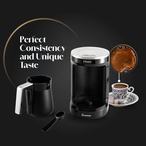 ETHNIQ Turbo Turkish Coffee Maker - BPA Free