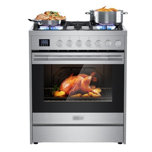 Empava 30" Gas Range with High-Low Burners