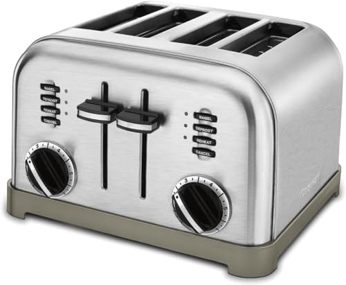 Cuisinart Brushed Stainless 4-Slice Toaster Oven CPT-180P1