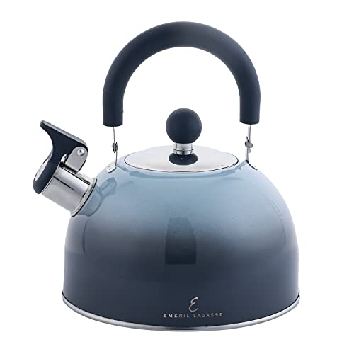 Emeril Lagasse 2.6 Quart Stainless Steel Tea Kettle