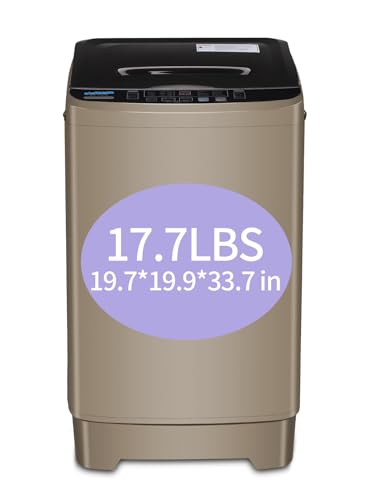 KRIB BLING Full Automatic Portable Washing Machine - Gold