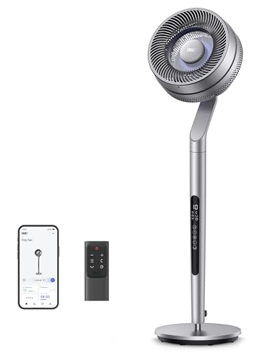Dreo Smart Control Pedestal Fan, 40-44" Height