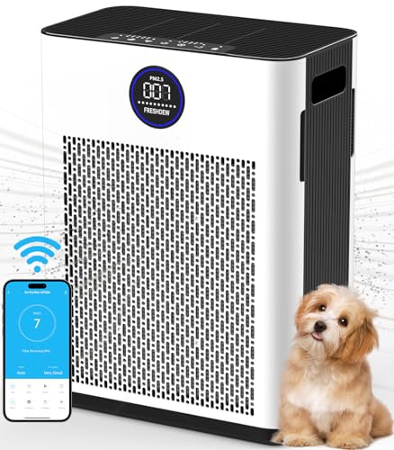 WiFi-enabled Air Purifier | H13 HEPA Filter | 22dB