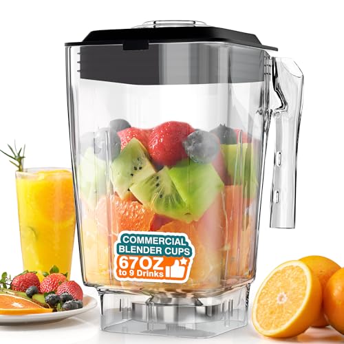 WantJoin 8001 Series Commercial Blender Replacement Cups