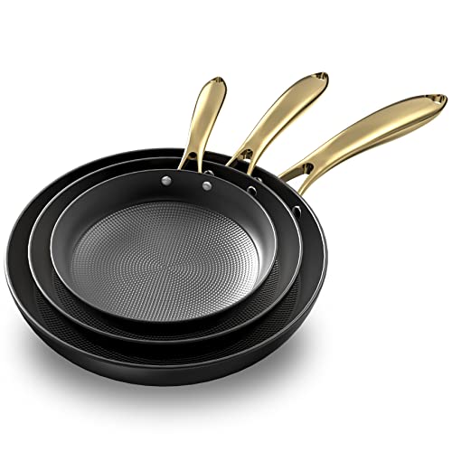 imarku Non Stick Frying Pans Set - 3 Sizes