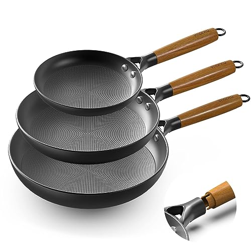 imarku Non Stick Frying Pans Set - 8&10&12 Inch