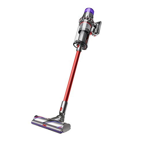 Dyson Outsize Cordless Vacuum, Nickel/Red, Extra Large
