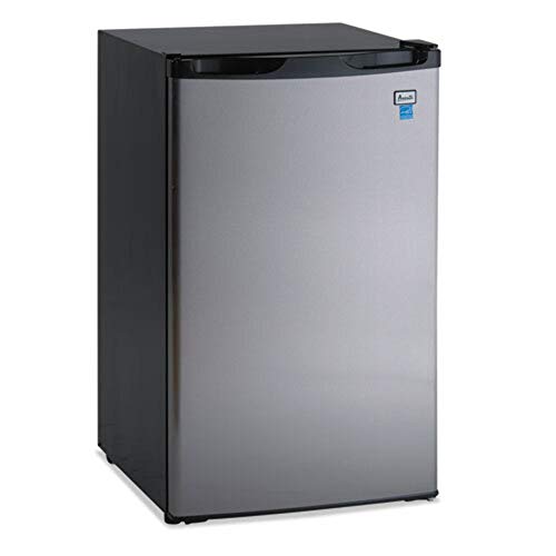 Avanti Compact Mini-Fridge Stainless Steel Refrigerator