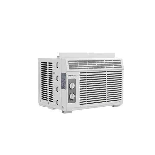 Amazon Basics Window AC, 5000 BTU, Cools 150 sq ft