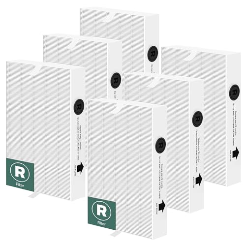 6 Pack True HEPA Filter for Honeywell Air Purifier