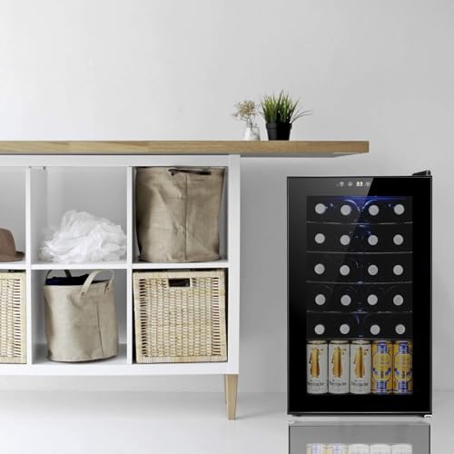 24-Bottle Wine and Beverage Mini Fridge