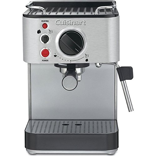 Cuisinart Stainless Steel Espresso Maker (Renewed)