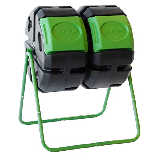 ♻️ FCMP Outdoor HOTFROG 37-Gallon Dual Body Composter – Efficient Composting for Eco-Friendly Living 🌿